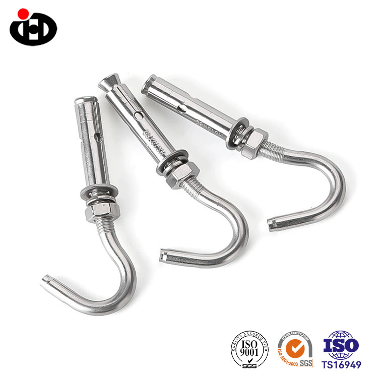 304 Boulon d'expansion des œillets plaqués au zinc blanc