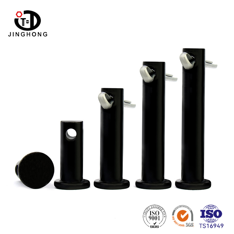 Goupille de chape à tête plate noire