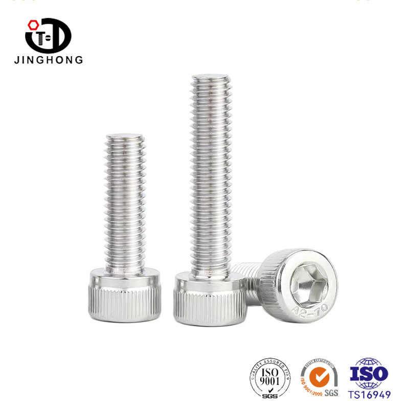 Din912 Boulon de tête de têtes hexagone en acier inoxydable