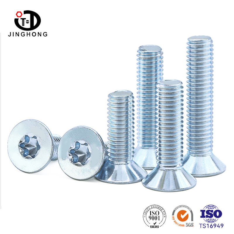 Vis de machine à tête plate