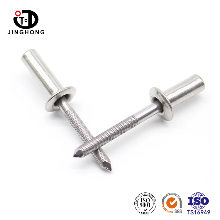 Tête ronde plate Fermé rivet aveugle