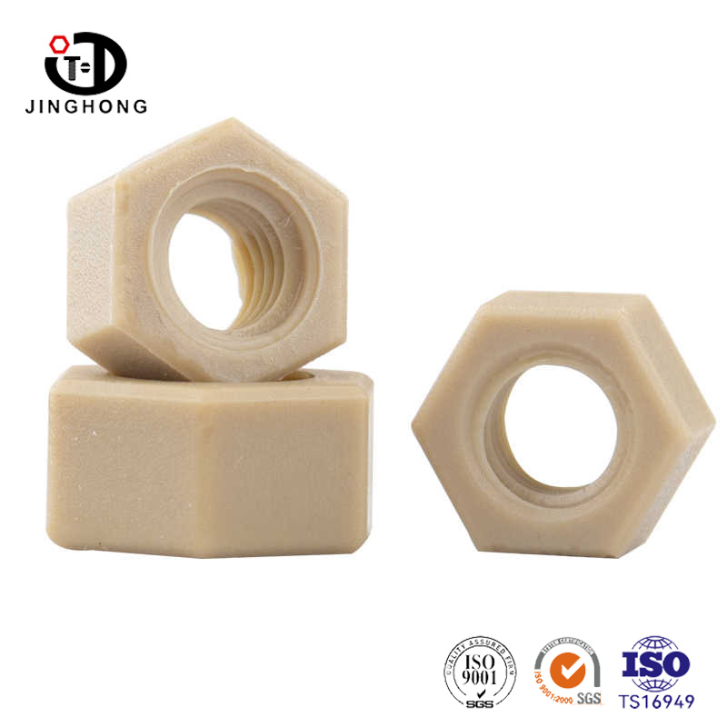 Noix hexagonale en plastique