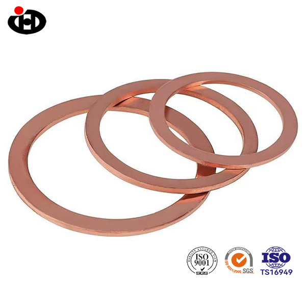 Rondelle de graisse en cuivre violet