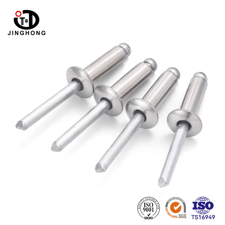 SS304 Rivet de type à extrémité ouverte